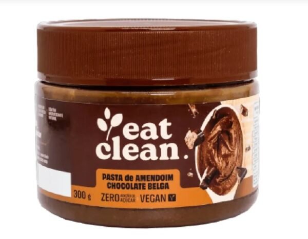 PASTA DE CASTANHA DE CAJU CHOCOLATE BELGA 300g - EAT CLEAN