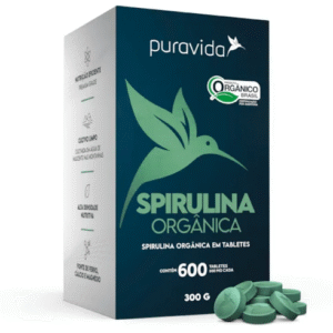 BIG SPIRULINA ORGANICA V2 600tabletes - PURA VIDA