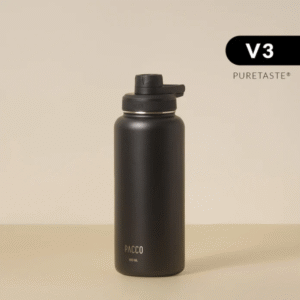 HYDRA V3 PRETA PURETASTE 950ml - GARRAFA TERMICA PACCO