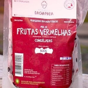 MIX DE FRUTAS VERMELHAS ORGANICA CONGELADA 500G