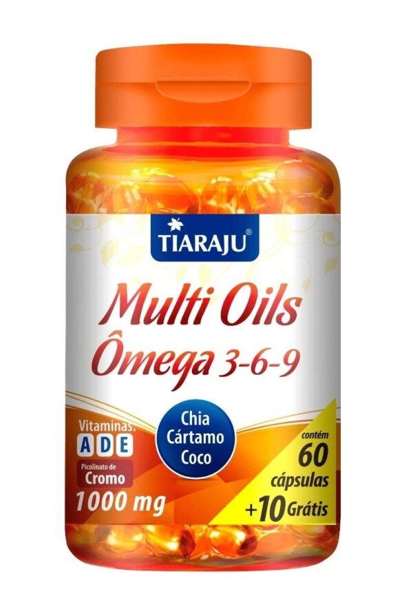 MULTI OILS OMEGA 3-6-9 70 CAPS  (CHIA-CARTAMO-COCO)