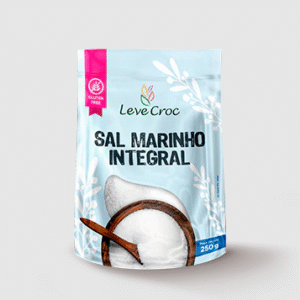 SAL MARINHO INTEGRAL 250g - LEVE CROC