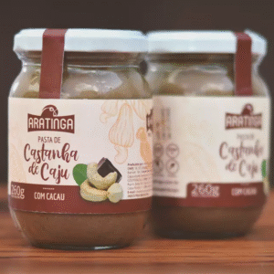 PASTA DE CASTANHA DE CAJU COM CACAU 260g - ARATINGA