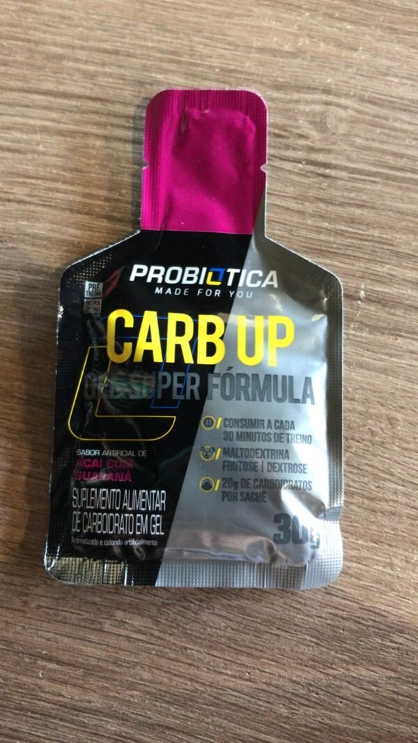 CARB UP GEL BCAA PLUS GUARANA COM ACAI - PROBIOTICA
