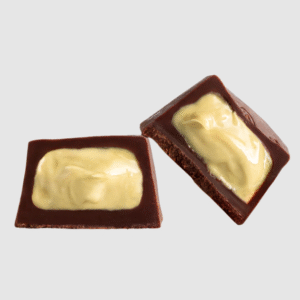 BOMBOM LUCKAU 54% CACAU COM CREME DE PISTACHE - UNIDADE