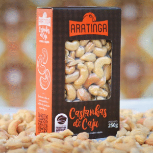 SNACK CASTANHA DE CAJU ASSADA 250g - ARATINGA