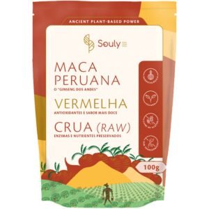 Maca Peruana Vermelha em po 100g