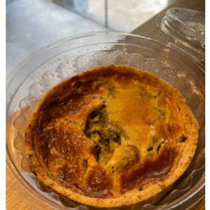 QUICHE MIX DE COGUMELOS - CACO E TAL
