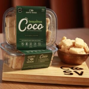 SEQUILHO DE COCO 100g - SANTO VERDE