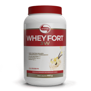 WHEY FORT 3W POTE 900g BAUNILHA