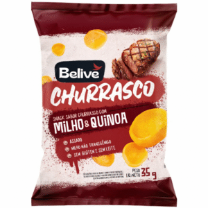 SNACK DE MILHO SABOR CHURRASCO 35g - BELIVE