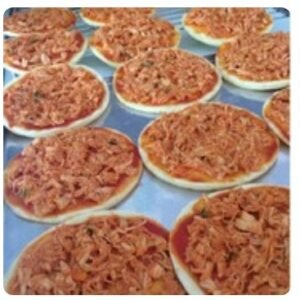 KIT MINI PIZZA DE FRANGO - NOSSO LANCHINHO