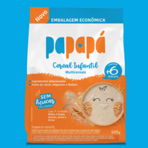 CEREAL INFANTIL SACHE MULTICEREAIS 500g - PAPAPA