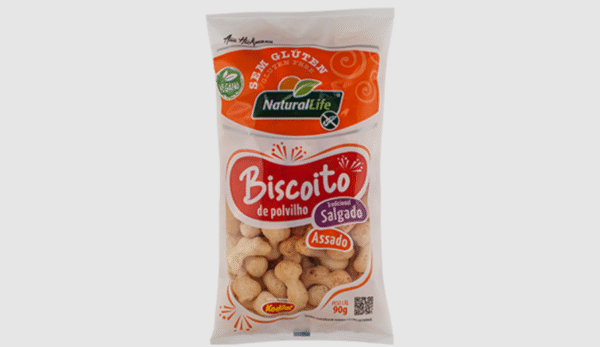 BISCOITO POLVILHO CEBOLA e SALSA VEGANO 90g - NATURAL LIFE
