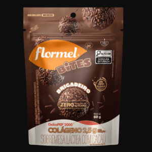 BOLINHAS BITES DE BRIGADEIRO ZERO 60g - FLORMEL