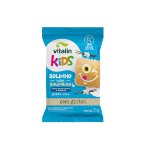 BOLINHO KIDS BAUNILHA SEM GLUTEN 30g - VITALIN