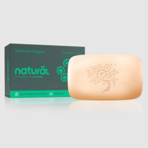 SABONETE ARGILA BRANCA e ROSA MOSQUETA 95g - ORGANICO NATURA
