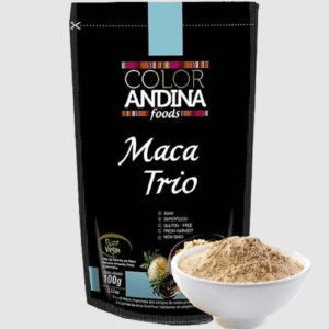 TRIO DE MACA PERUANA AMARELA VERMELHA PRETA 100g - COLOR AND