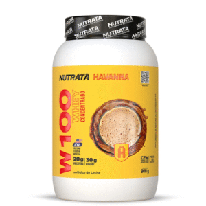 WHEY CONCENTRADO W100 HAVANNA DULCE DE LECHE 900g - NUTRATA