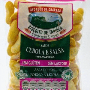 BISCOITO DE TAPIOCA AVOADOR 100G - CEBOLA E SALSA