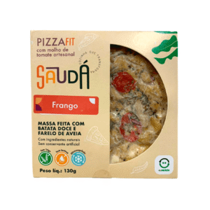PIZZA FIT DE FRANGO 130g - SAUDA