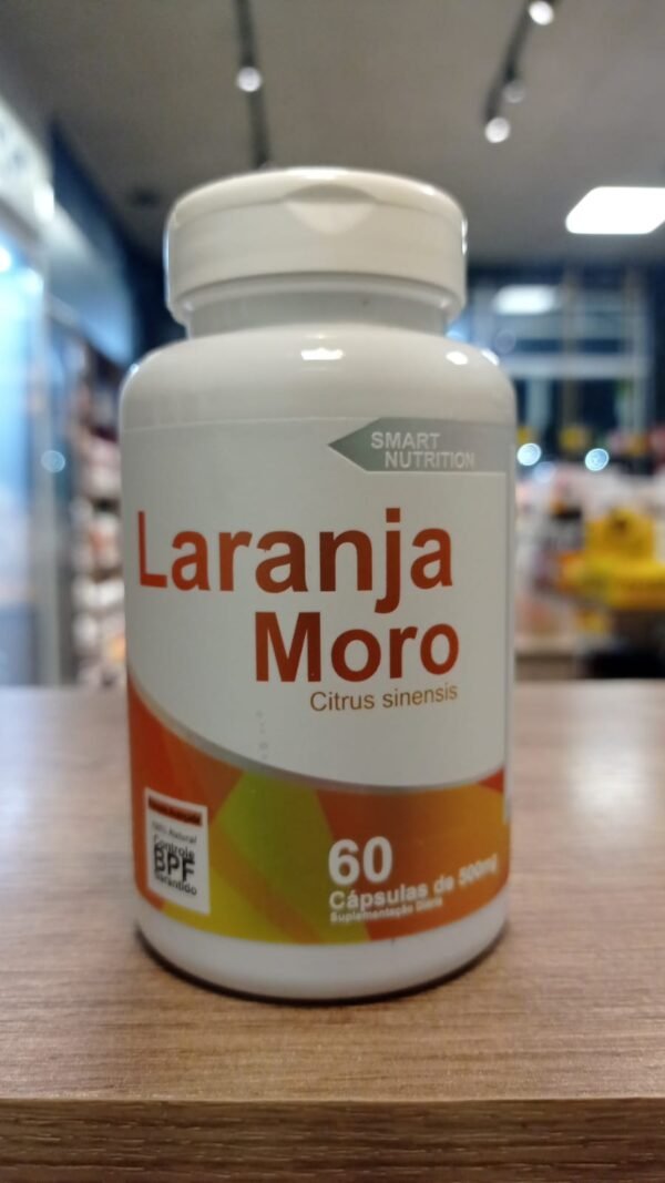LARANJA MORO 60caps - 4 ELEMENTOS