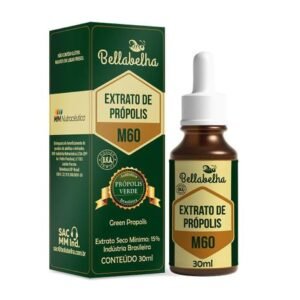EXTRATO DE PROPOLIS VERDE 15% M60 30ml - BELLABELHA