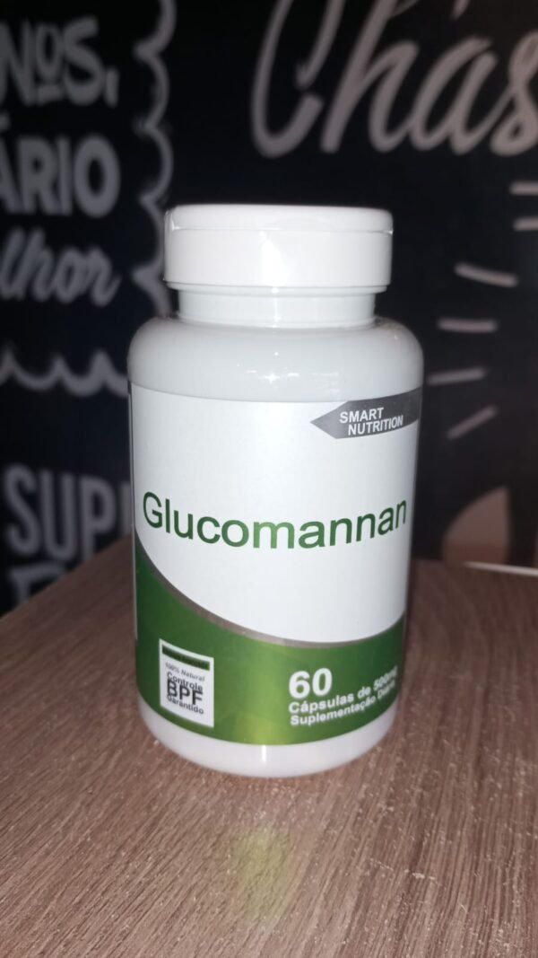 GLUCOMANNAN 500mg 60caps - 4ELEMENTOS