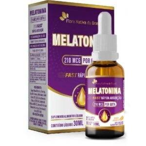 MELATONINA SUBLINGUAL MARACUJA 0,21mg/gota 30ml - FLOR NATIV