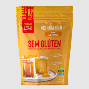 MIX BOLO LARANJA SEM GLUTEN 300g - VITAO