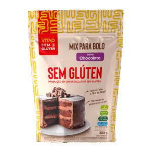 MIX BOLO CHOCOLATE SEM GLUTEN 300g - VITAO