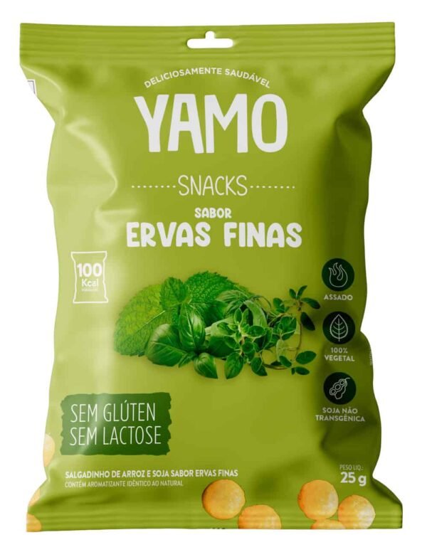 SNACK YAMO ERVAS FINAS 25g - TOPWAY