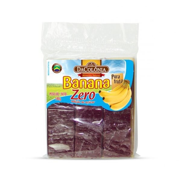 PACOTE BANANADA ZERO 12 UND MARIOLA 180G - DA COLONIA