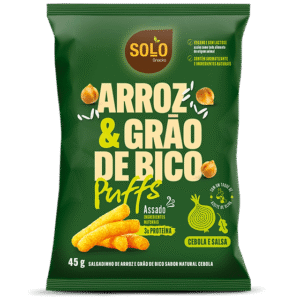 SALGADINHO PUFFS CEBOLA E SALSA 45g - SOLO