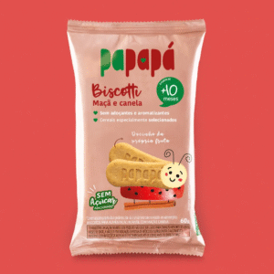 BISCOTTI BISCOITO INFANTIL MACA e CANELA 60g - PAPAPA