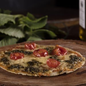 PIZZA AO PESTO MARGUERITA - CHEF NUTRI