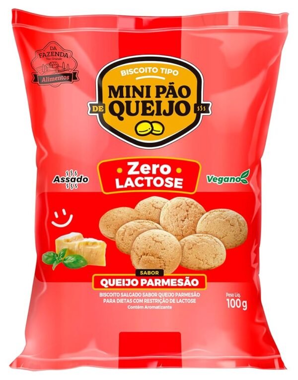 BISCOITO TIPO PAO DE QUEIJO PARMESAO 100g - BIOSOFT