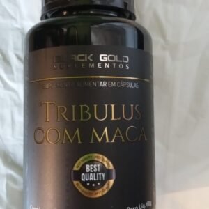 TRIBULUS TERRESTRIS COM MACA 120caps - BLACK GOLD