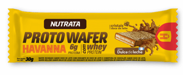 PROTOWAFER HAVANNA DOCE DE LEITE 30G