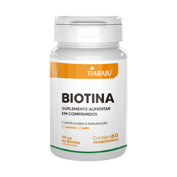 BIOTINA 250mg (45mcg) 60caps - TIARAJU