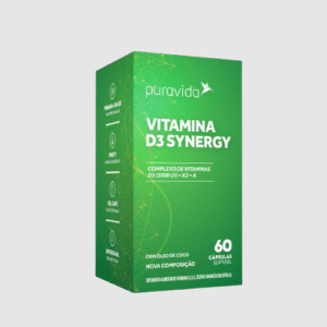 VITAMINA D3 SYNERGY 60caps - PURA VIDA