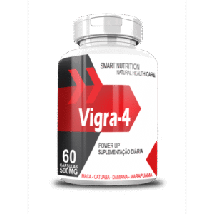 VIGRA4 MACA+CATUABA+DAMIANA+MARAPUAMA 60caps - 4ELEMENTOS