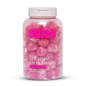 CREATINA GUMMY FRUTAS VERMELHAS 60gomas - GUDAY