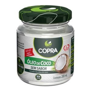 OLEO DE COCO SEM SABOR 200ml - POTE COPRA