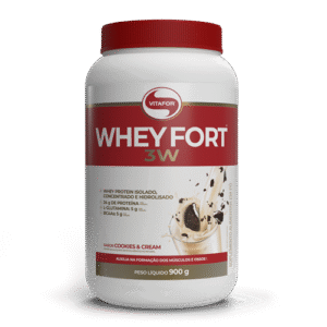 WHEY FORT 3W POTE 900G COOKIES N CREAM