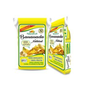 PACOTE BANANADA NATURAL 10 UNDS NATURA FRUTI