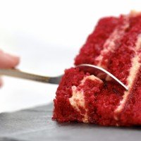 FATIA TORTA RED VELVET +LEVE