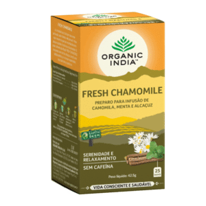 CHA FRESH CAMOMILE CAIXA - ORGANIC INDIA