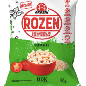 ROZEN TOMATE SALGADINHO DE ARROZ 50g - OKOSHI