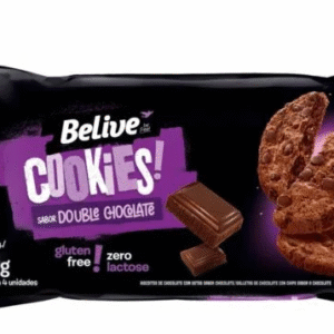 COOKIES DOUBLE CHOCOLATE SEM GLUTEN 67g - BELIVE
